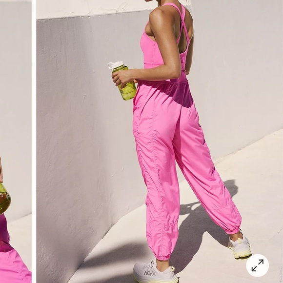 Free People Movement Righteous Onesie in Pink Size Small - Picture 7 of 14